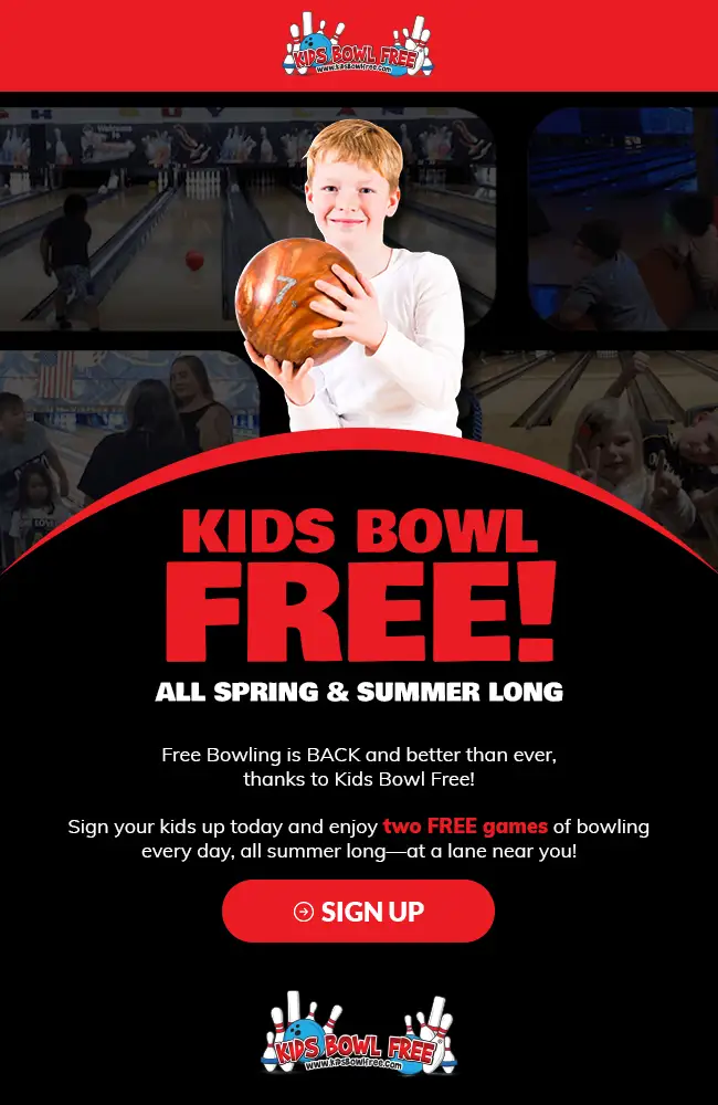 Kids Bowl Free flyer