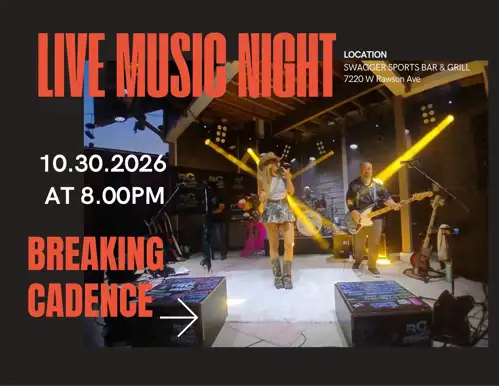 Halloween Costume Party with LIVE Music in Swagger Sports Bar