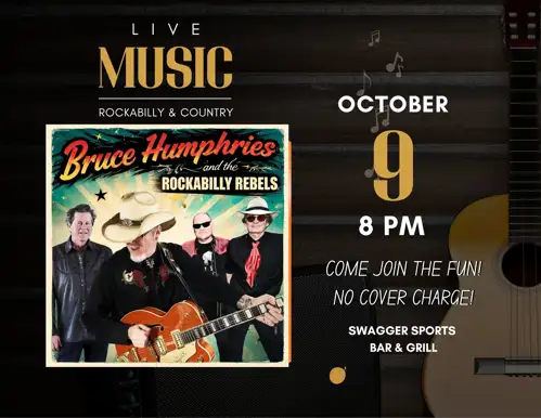 LIVE Music in Swagger Sports Bar