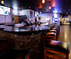 View of the bar at Swagger.